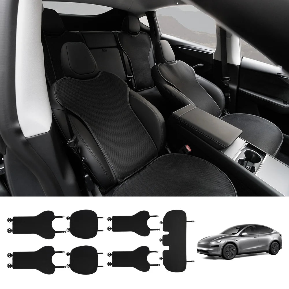 Ice Silk Breathable Air Mesh Seat Cushion for Tesla Model Y Juniper 2025+ - T-Launch