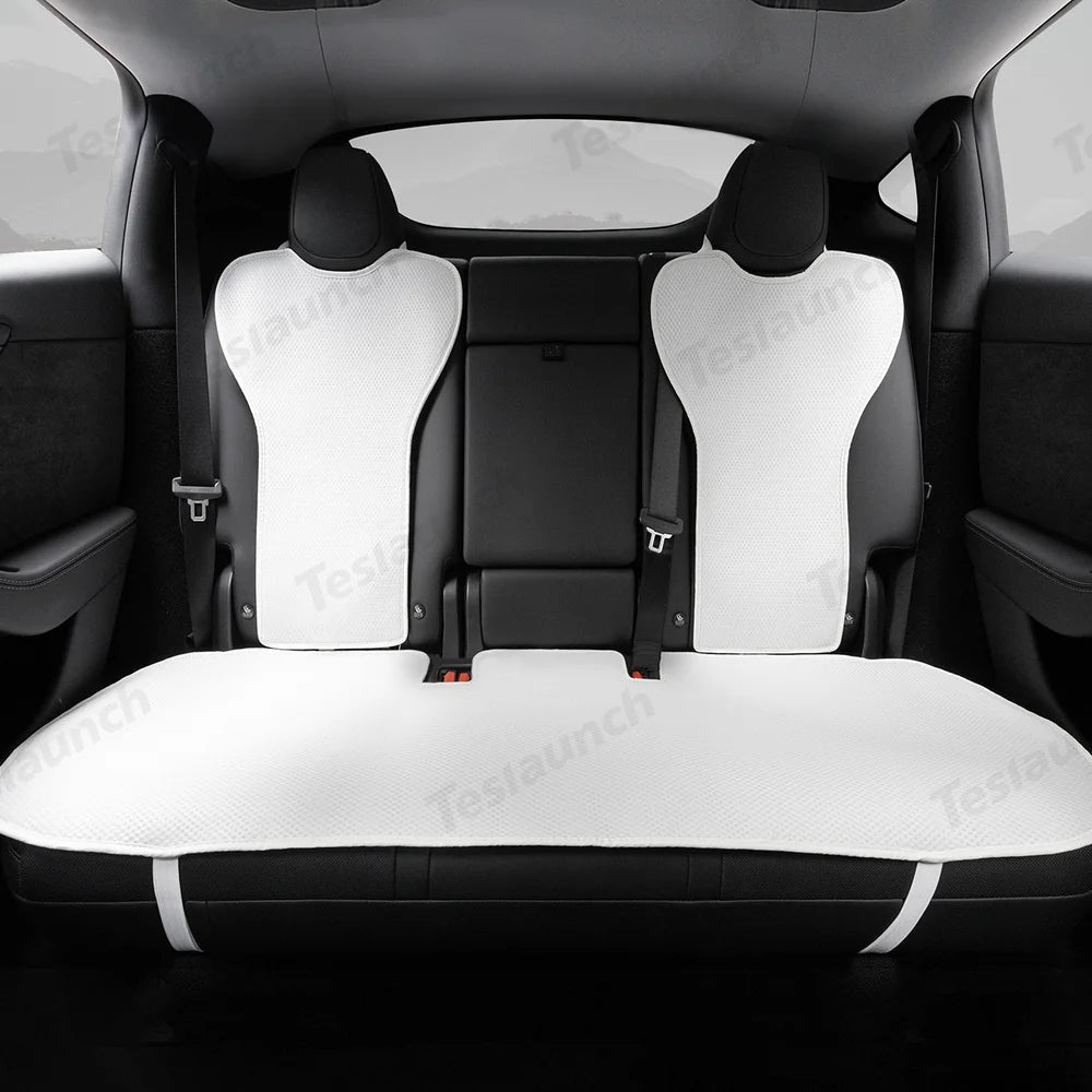 Ice Silk Breathable Air Mesh Seat Cushion for Tesla Model Y Juniper 2025+ - T-Launch