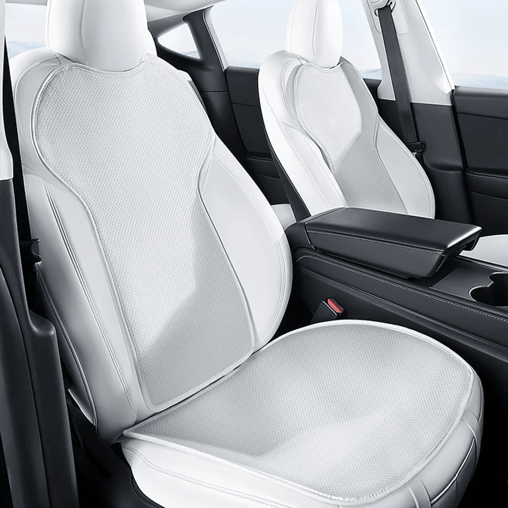 Ice Silk Breathable Cooling Car Seat Cushion for Tesla Model 3/Y - T-Launch