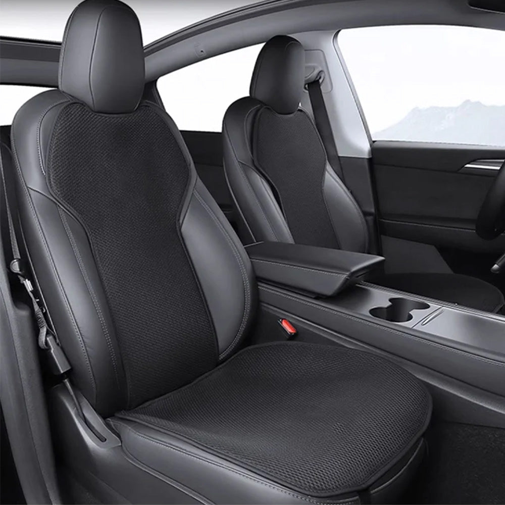 Ice Silk Breathable Cooling Car Seat Cushion for Tesla Model 3/Y - T-Launch