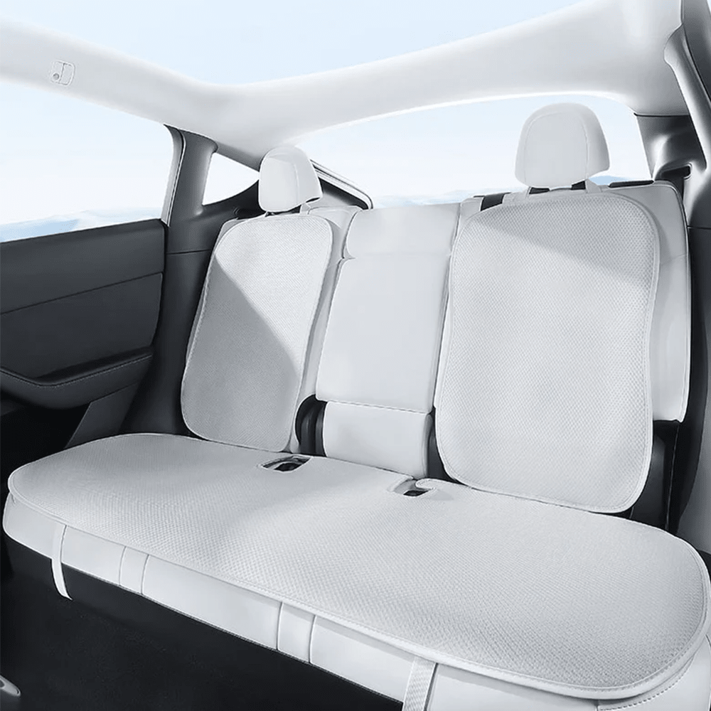 Ice Silk Breathable Cooling Car Seat Cushion for Tesla Model 3/Y - T-Launch
