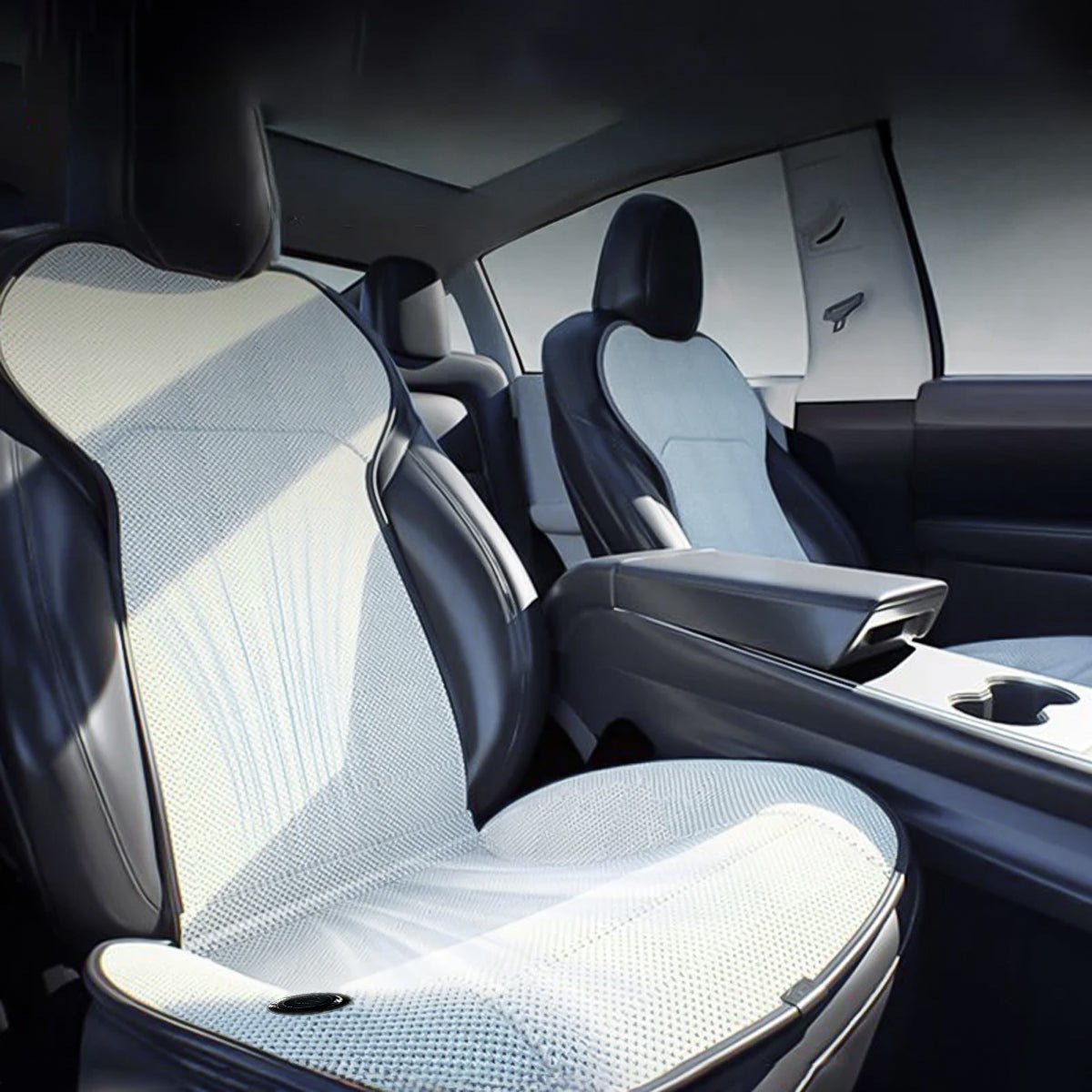 Ice Silk Cooling Ventilated Seat Cushion for Tesla Model 3/Y - T-Launch