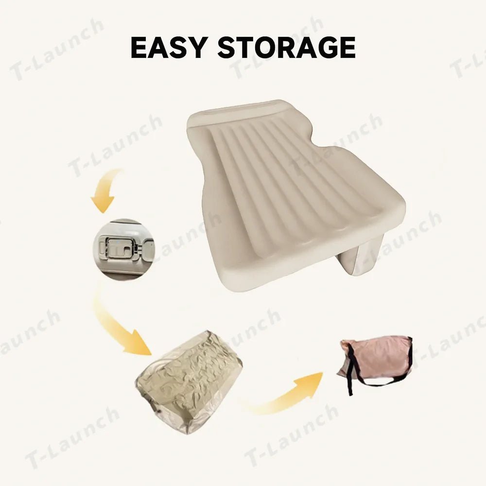 Inflatable Rear Seat Camping Air Mattress for Tesla Model 3/Y/S/X - T-Launch