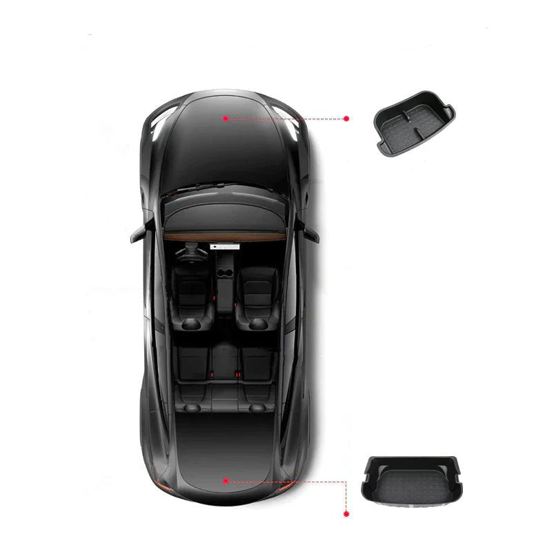 Interior Organizer Set for 2021-2024 Tesla Model Y - T-Launch