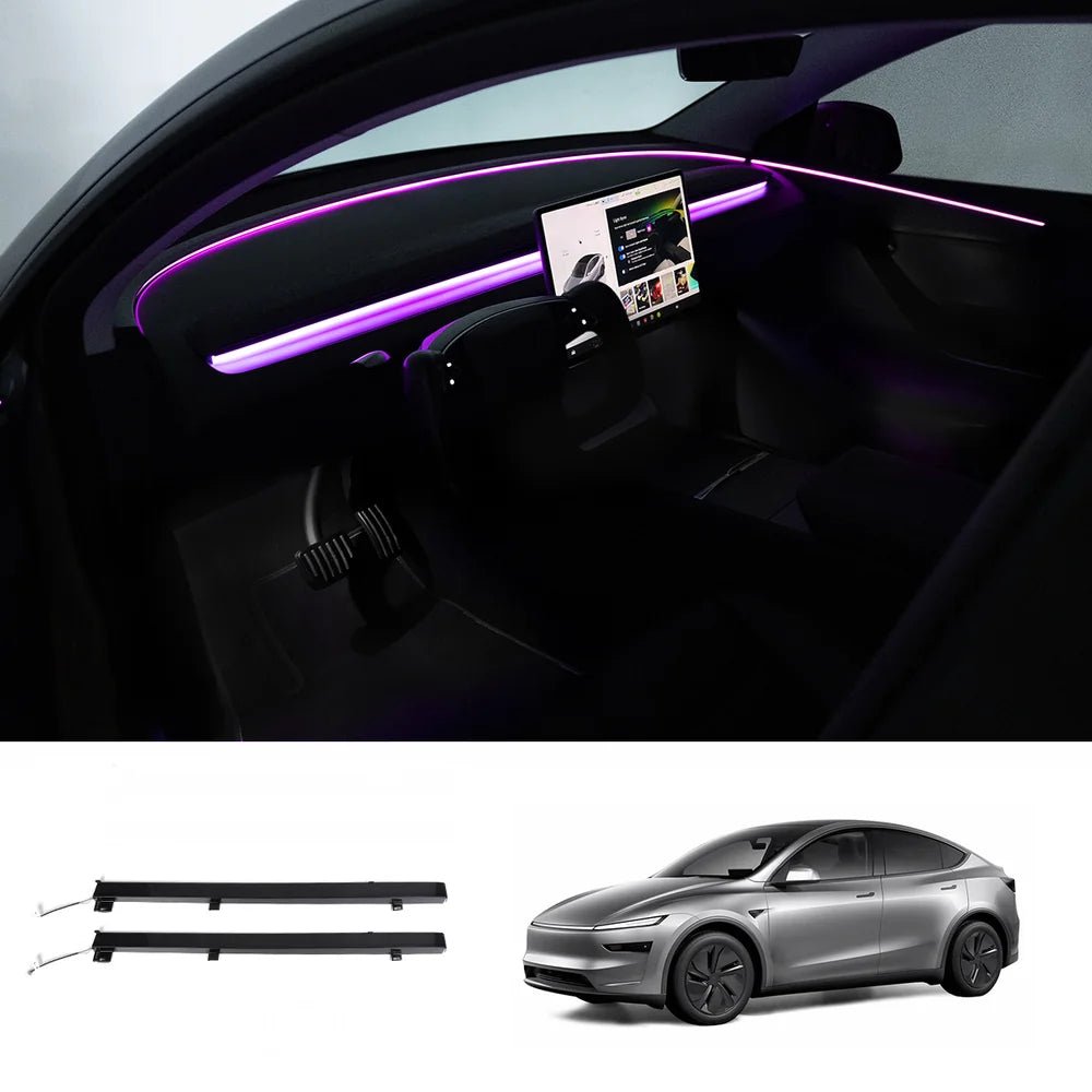 Interior RGB Ambient Lighting Kit for Tesla Model Y Juniper / Model 3 Highland - T-Launch