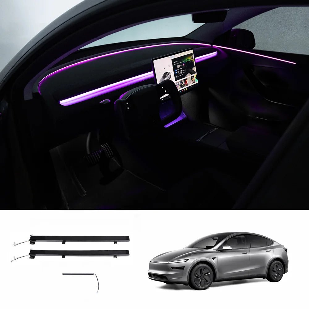 Interior RGB Ambient Lighting Kit for Tesla Model Y Juniper / Model 3 Highland - T-Launch