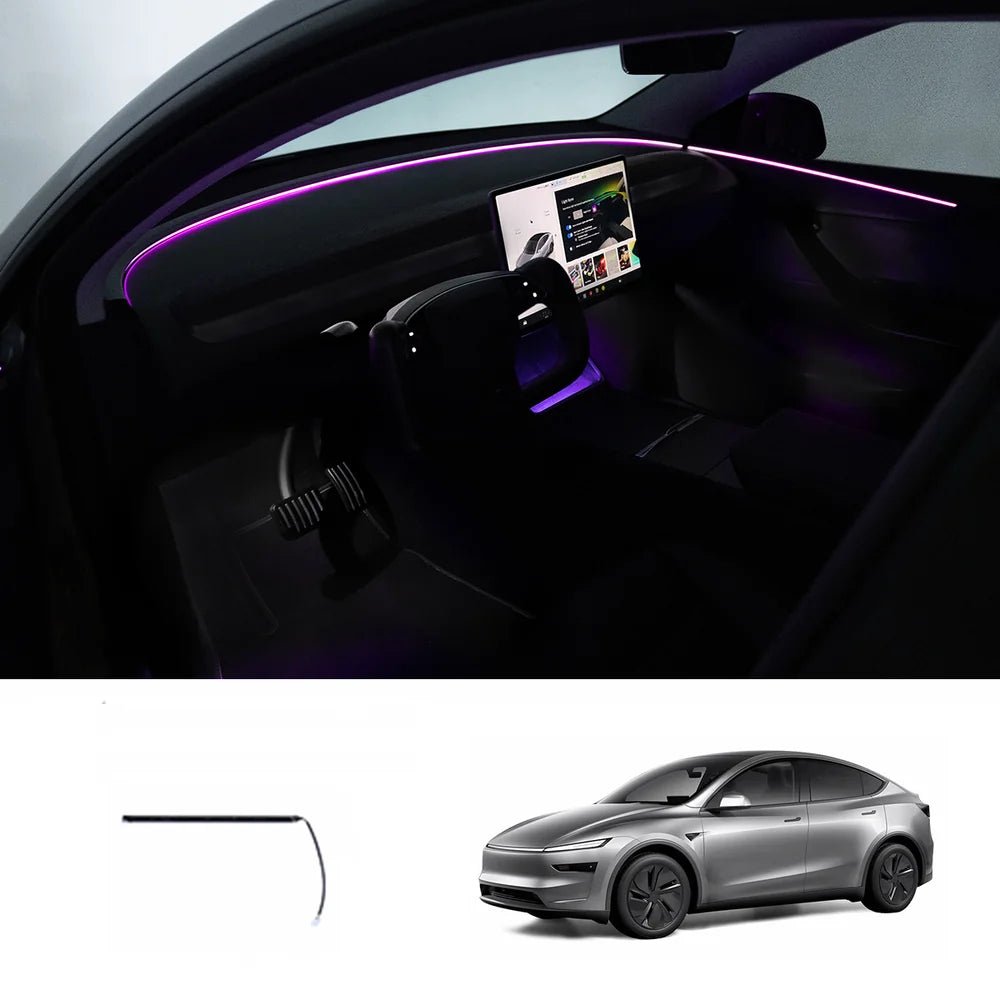 Interior RGB Ambient Lighting Kit for Tesla Model Y Juniper / Model 3 Highland - T-Launch