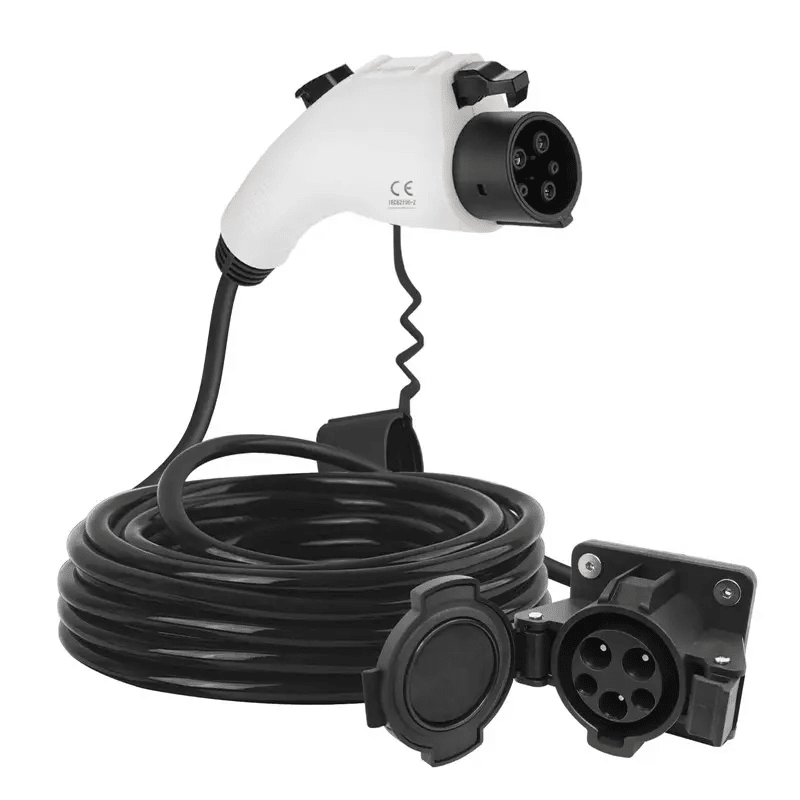 J1772/Type 1 EV Charger Extension Cable Compatible for All SAE J1772 Chargers - T-Launch