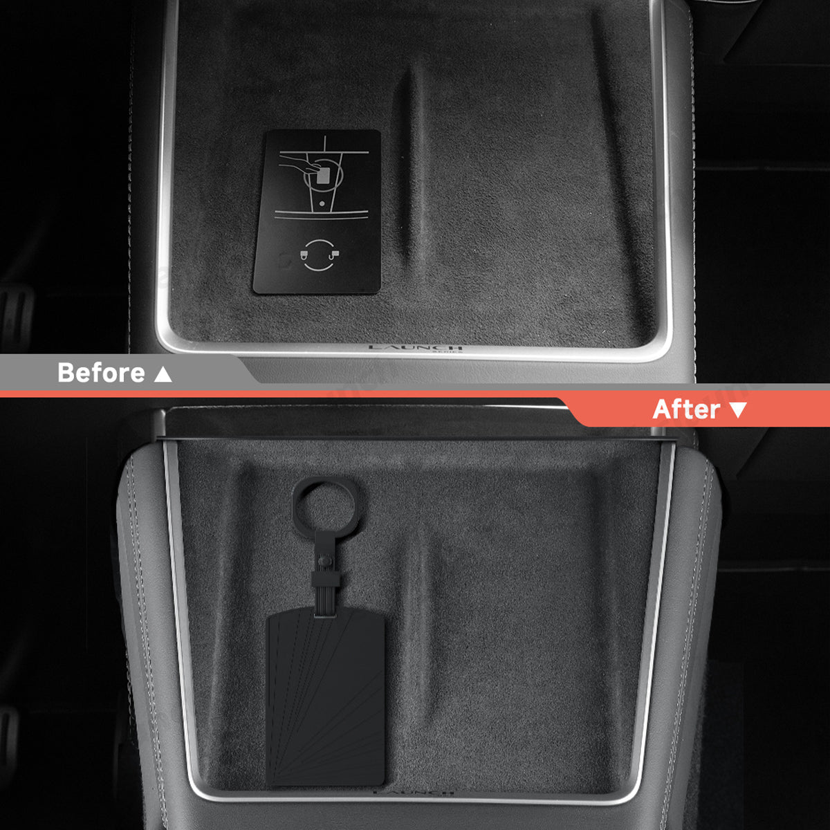 Key Card Protector Sleeve for Tesla Model Y Juniper 2025+ - T-Launch