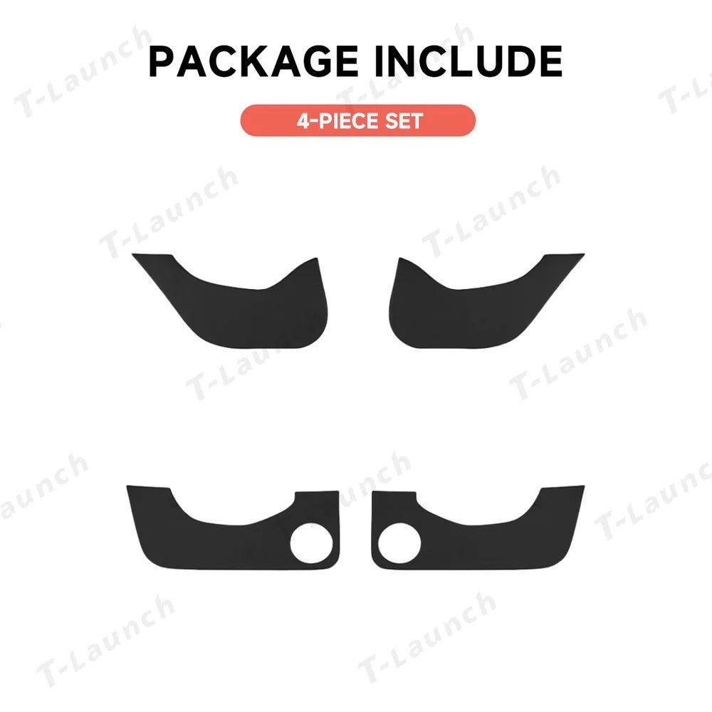 Leather Door Kick Guards for 2026 New Tesla Model Y Standard - T-Launch