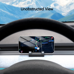 Liquid Silicone Air Vent Phone Holder for Tesla Model 3/Y (Not Fit for 2024+ Model 3 Highland) - T-Launch