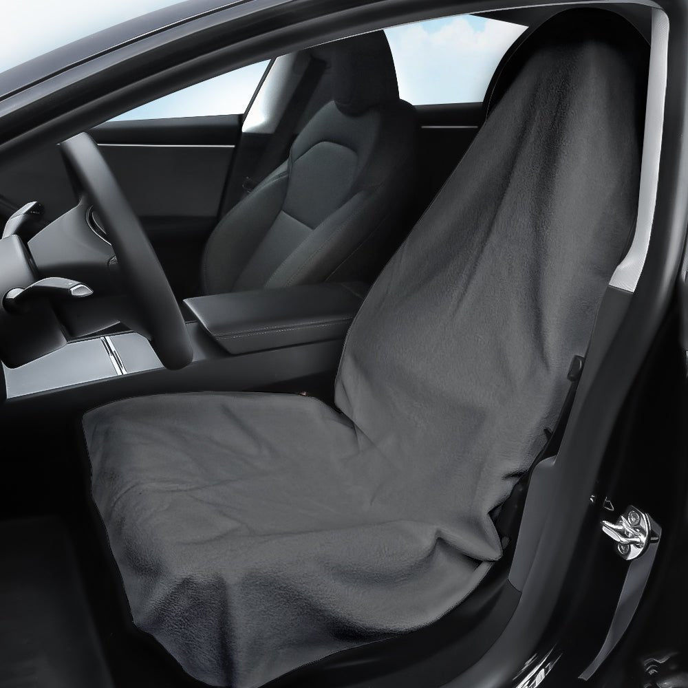 Machine Washable Waterproof Towel Seat Cover Protector - Fits All Cars - T-Launch