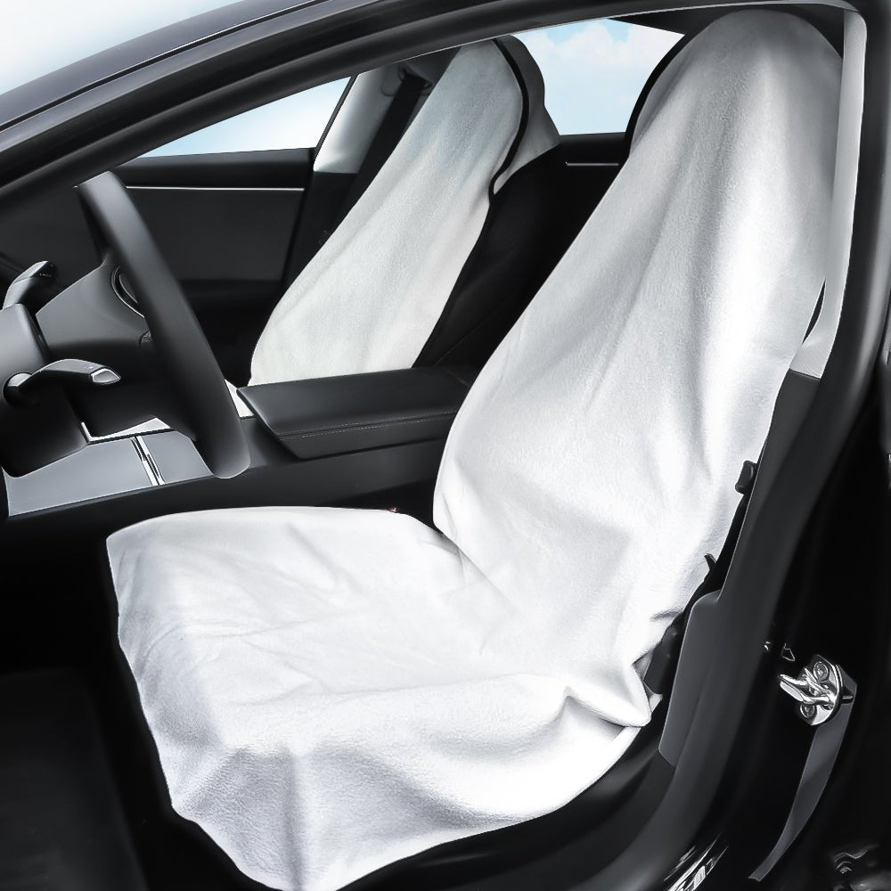 Machine Washable Waterproof Towel Seat Cover Protector - Fits All Cars - T-Launch