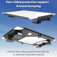Magnetic Anti-Theft Roof Mount for Starlink Gen 3 - T-Launch