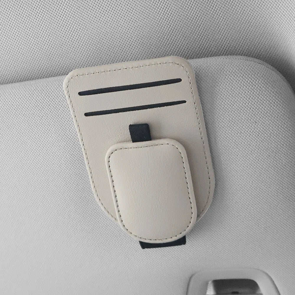 Magnetic Multi-Functional Glasses & Card Clip for Tesla Model 3/Y/S/X/CT - T-Launch