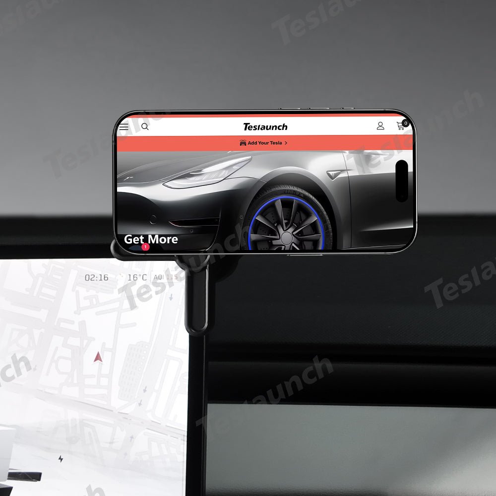 Magnetic Phone Holder for Cybertruck - T-Launch