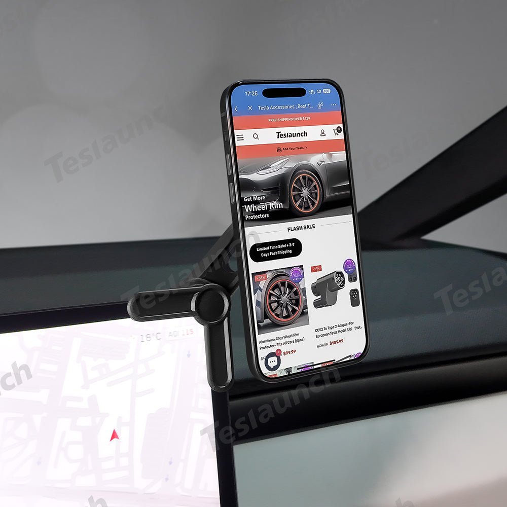Magnetic Phone Holder for Cybertruck - T-Launch