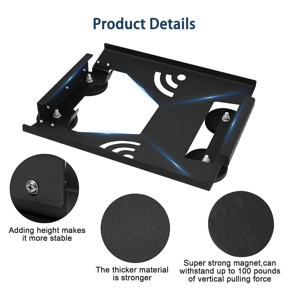 Magnetic Quick-Release Car Roof Mount for Starlink Mini - T-Launch
