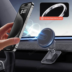 Magnetic Silicone Phone Holder for Tesla Model Y Juniper 2025+ / Model 3 Highland 2024+ - T-Launch