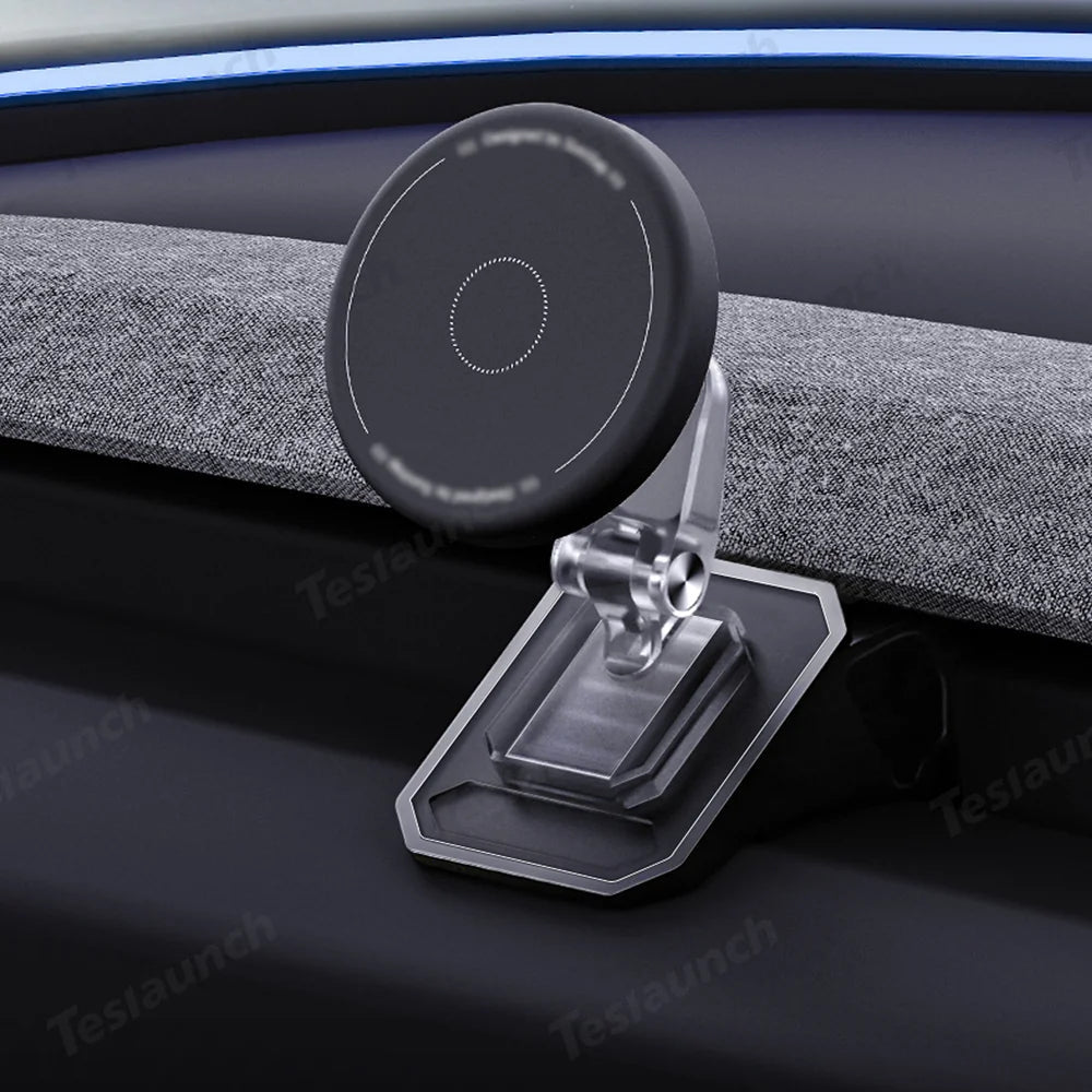 Magnetic Silicone Phone Holder for Tesla Model Y Juniper 2025+ / Model 3 Highland 2024+ - T-Launch