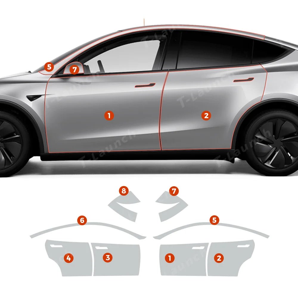 Matte TPU Full Car Paint Protection Film (PPF) for Tesla Model Y Juniper 2025+ - T-Launch