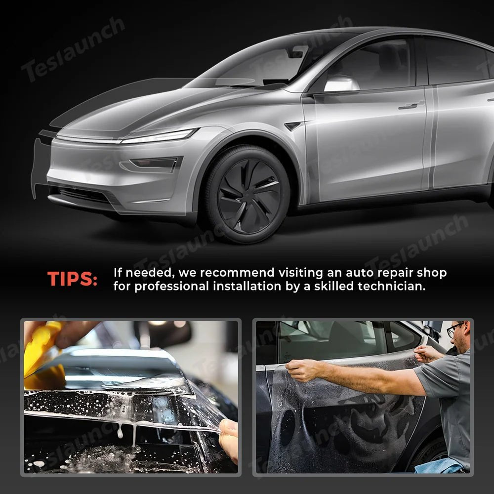 Matte TPU Full Car Paint Protection Film (PPF) for Tesla Model Y Juniper 2025+ - T-Launch