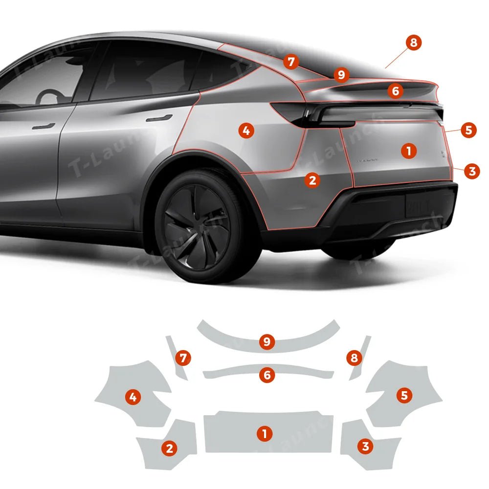 Matte TPU Full Car Paint Protection Film (PPF) for Tesla Model Y Juniper 2025+ - T-Launch
