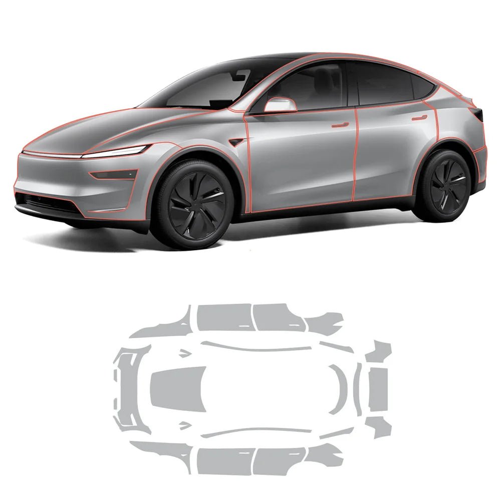 Matte TPU Full Car Paint Protection Film (PPF) for Tesla Model Y Juniper 2025+ - T-Launch