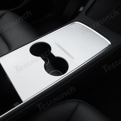 Matte White Interior Upgrade Kit For Tesla 2021-2023 Model 3 - T-Launch