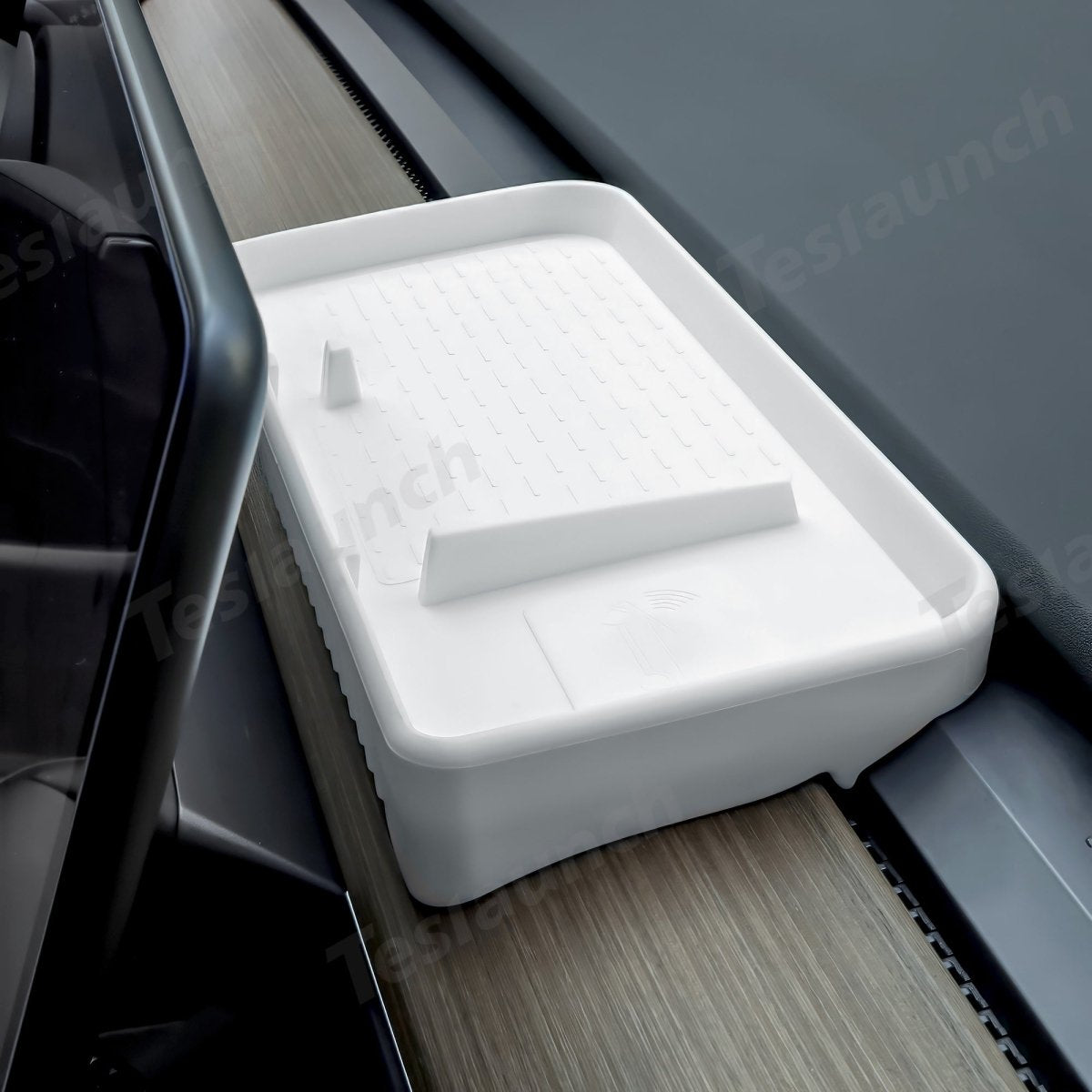 Matte White Interior Upgrade Kit For Tesla 2021-2023 Model 3 - T-Launch