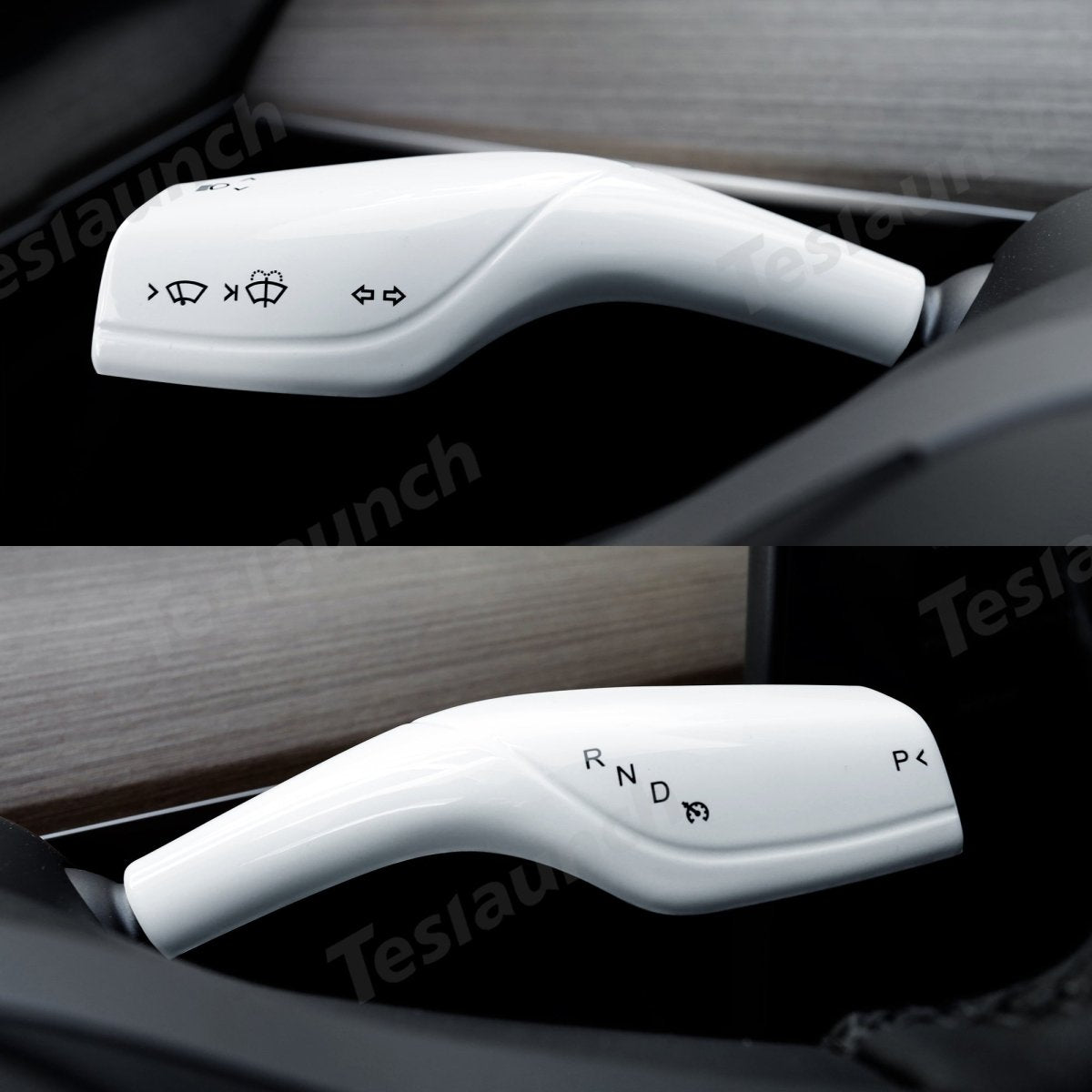 Matte White Interior Upgrade Kit For Tesla 2021-2024 Model Y - T-Launch