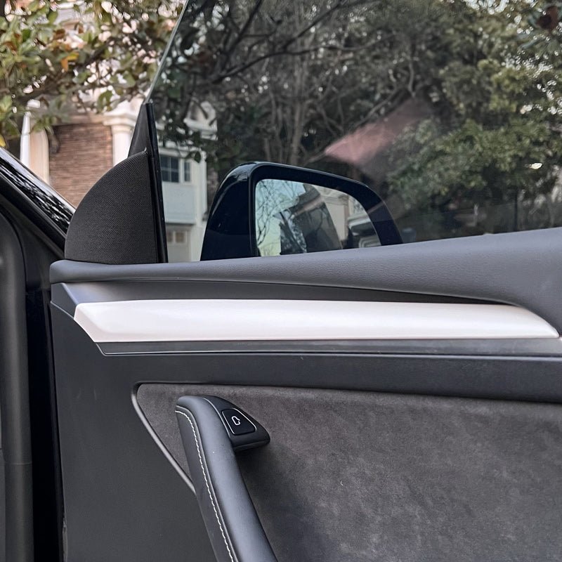 Matte White Interior Upgrade Kit for Tesla Model 3/Y - T-Launch
