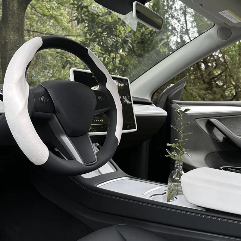 Matte White Interior Upgrade Kit for Tesla Model 3/Y - T-Launch