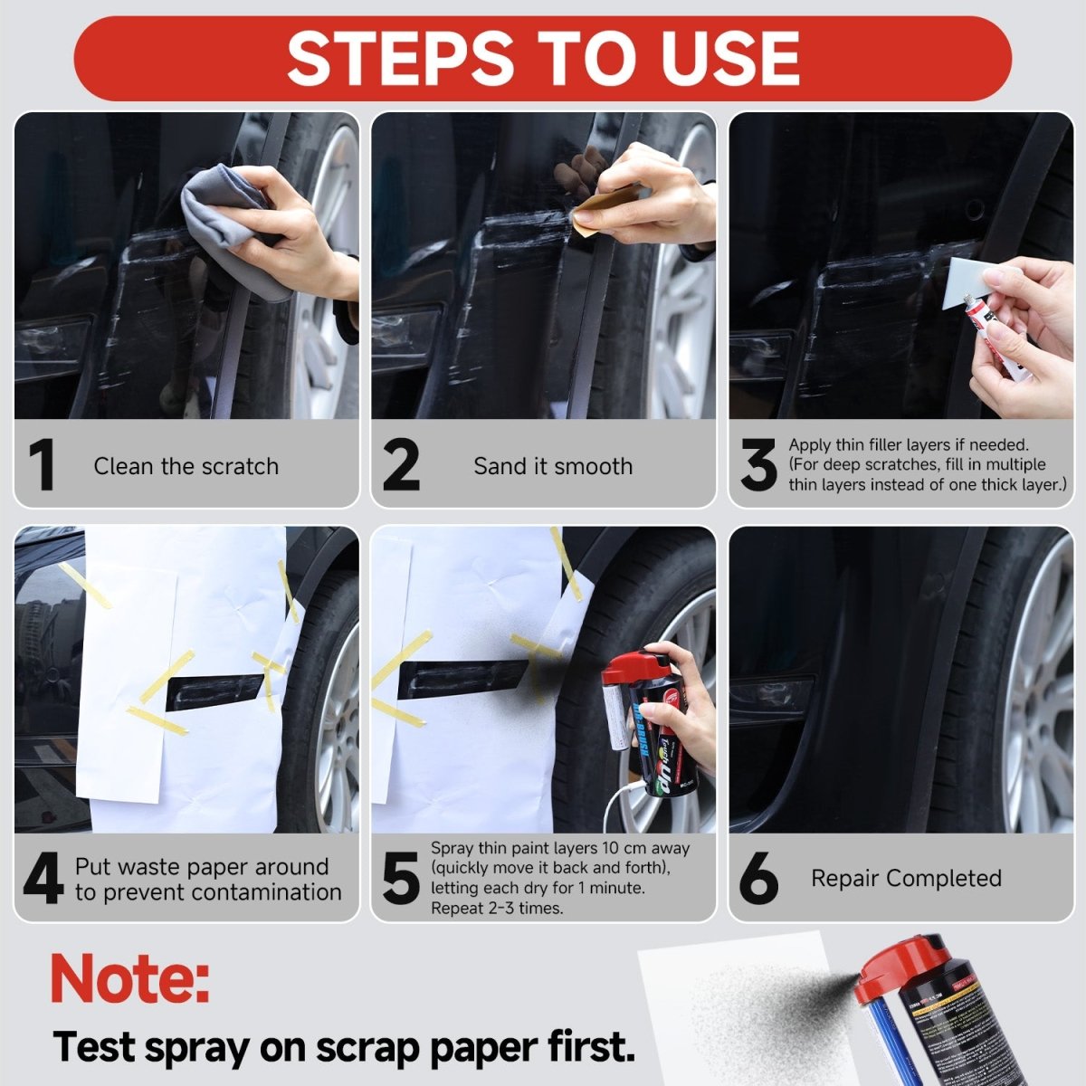 Metal Surface Paint Electric Sprayer Repair Kit - T-Launch