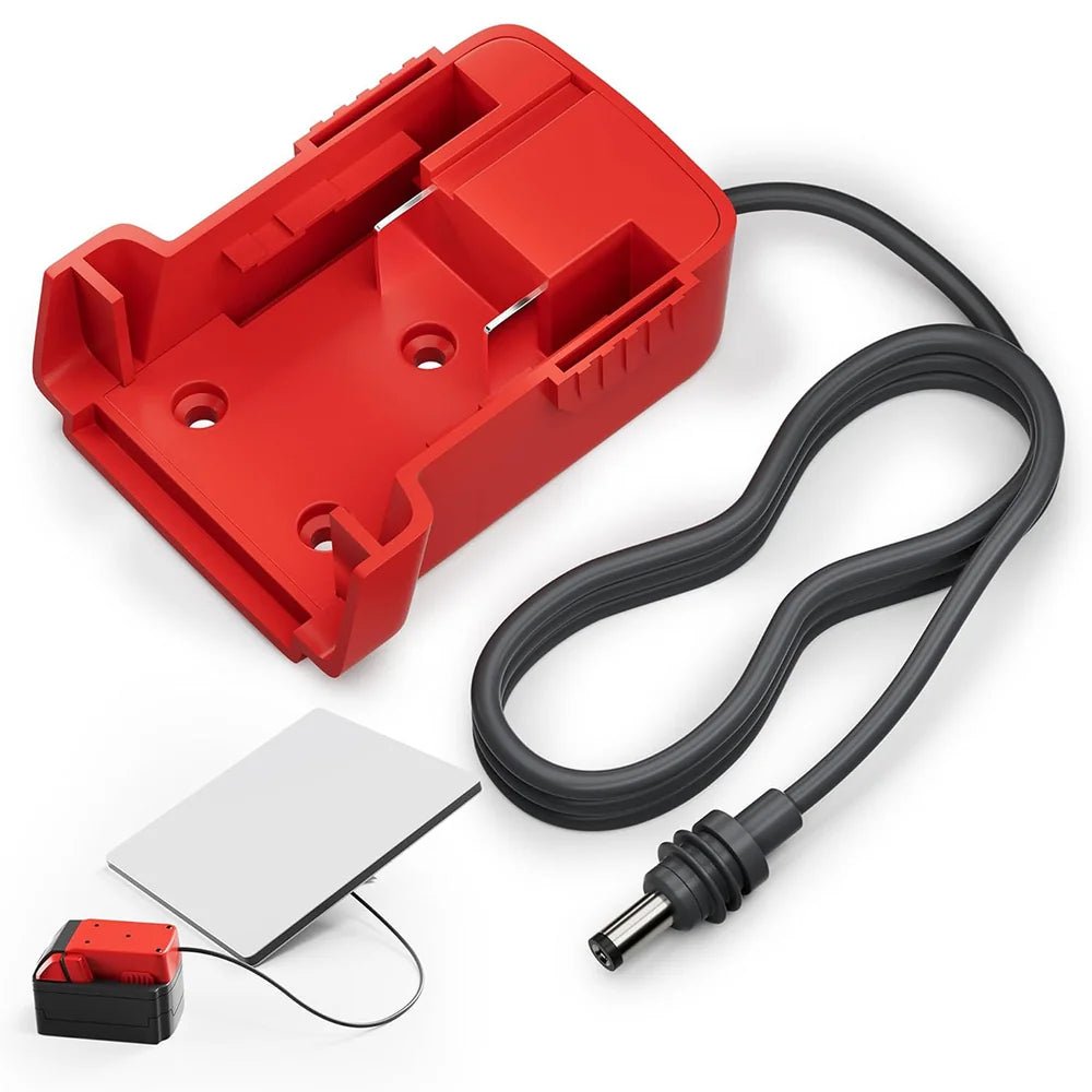 Milwaukee 18V Battery Adapter with DC Power Cable for Starlink Mini - T-Launch