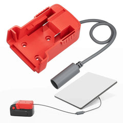 Milwaukee M18 18V Battery Power Adapter with DC Female Output for Starlink Mini - T-Launch