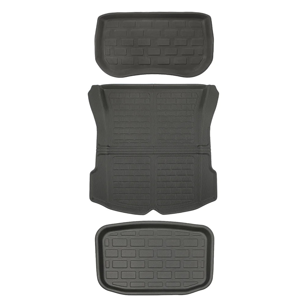 Model 3 All-Weather Floor Mats - 3D Lamination Cutting (2017-2023) - T-Launch