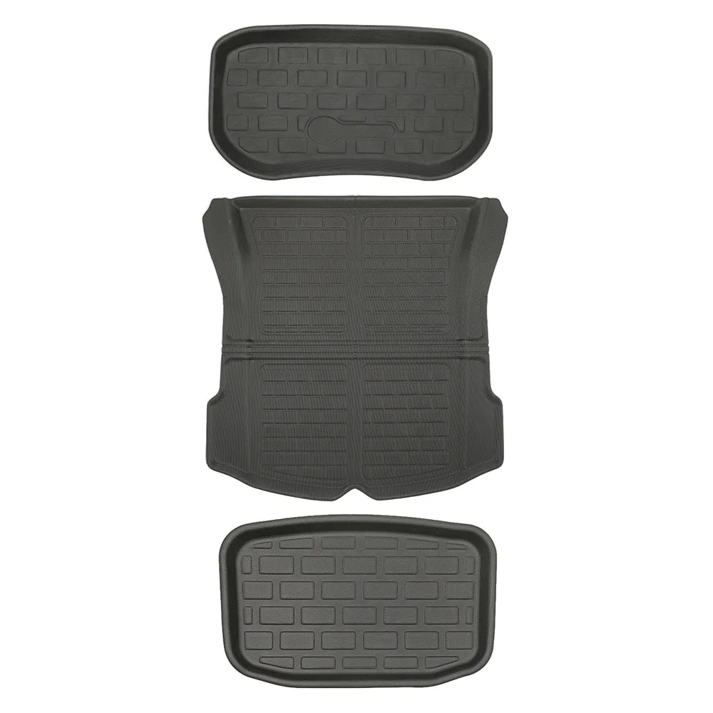 Model 3 All-Weather Floor Mats - 3D Lamination Cutting (2017-2023) - T-Launch