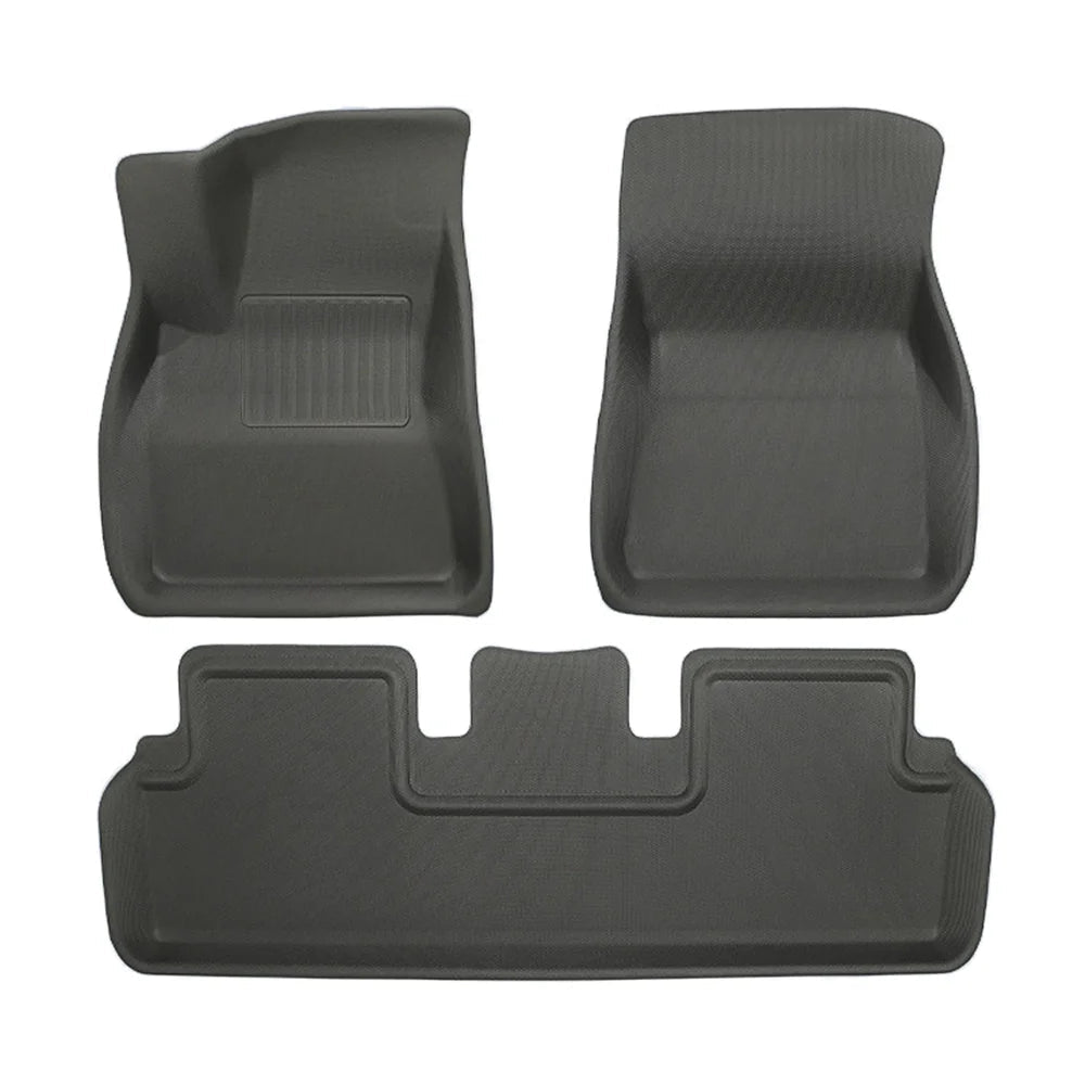 Model 3 All-Weather Floor Mats - 3D Lamination Cutting (2017-2023) - T-Launch