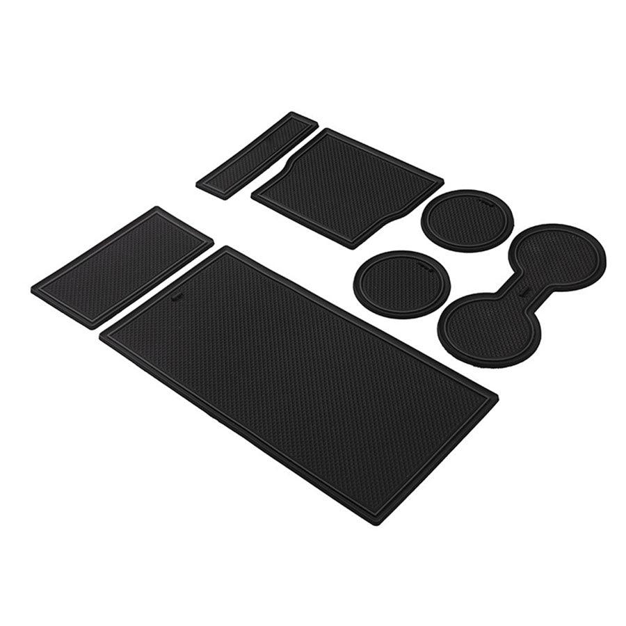 Model 3 Center Console & Cupholder Liner Kit Non-slip Mat for Tesla(2017-2020) - T-Launch