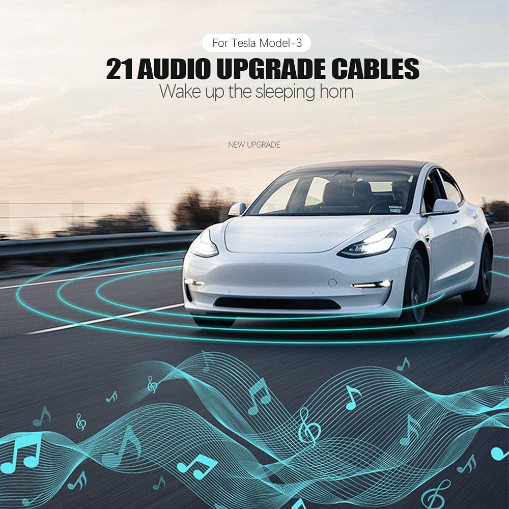 Model 3 Dedicated original car audio speaker cable for Tesla(2020-2023) - T-Launch