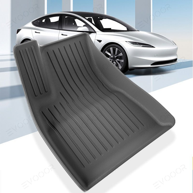 Model 3 Floor Mats All Weather Double Layer Flocking TPE For Tesla(2017-2023) - T-Launch