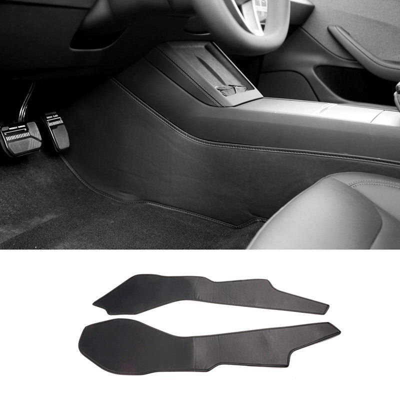 Model 3 Highland 2024+ Center Console Side Anti-Kick Mats Dust Resistant Protector Cover for Tesla - T-Launch