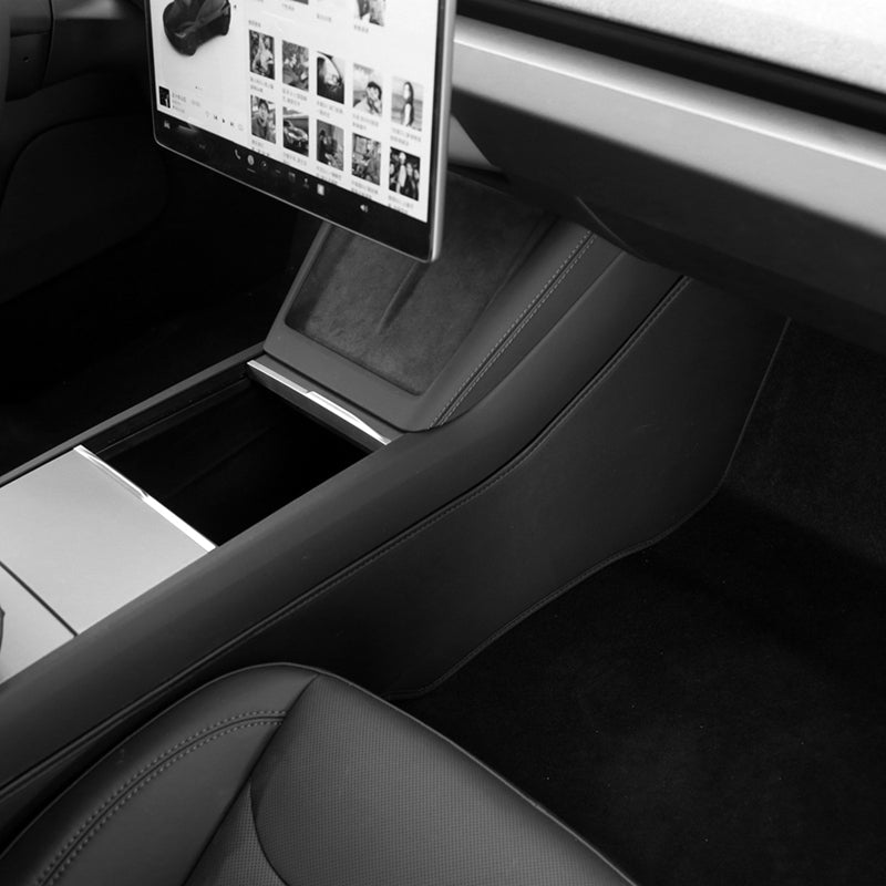 Model 3 Highland 2024+ Center Console Side Anti-Kick Mats Dust Resistant Protector Cover for Tesla - T-Launch