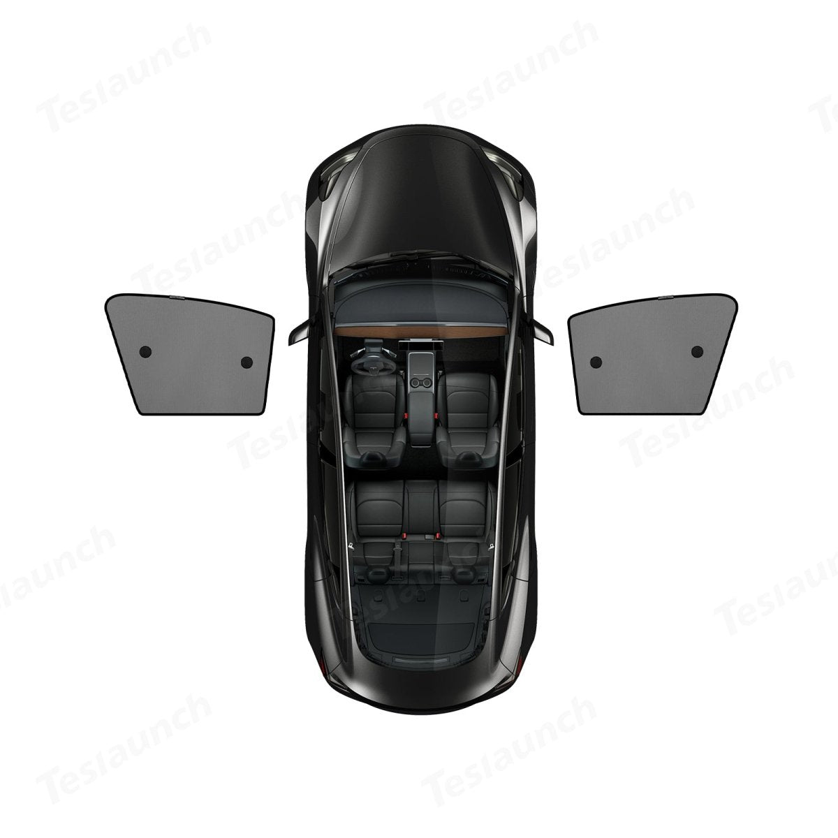 Model 3 Whole Car Sun Visor - Mesh Side Window Sunshade (2017+) - T-Launch