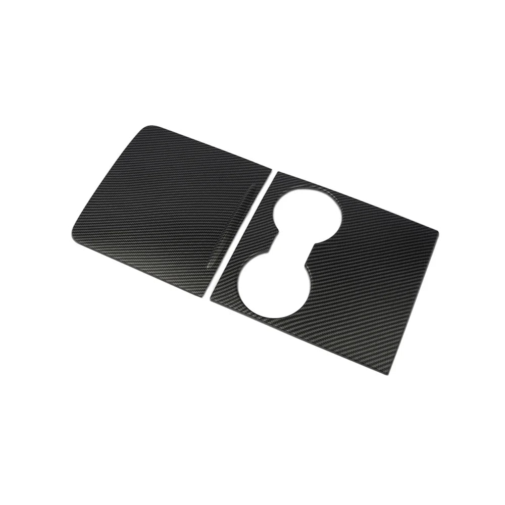 Model 3 & Y Center Console Cover (Carbon Fiber Pattern ABS) (Gen.2) for Tesla(2021-2023) - T-Launch