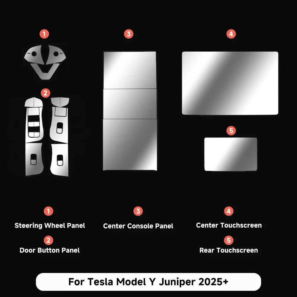 Model 3/Y (2017+) TPU interior Protective Film for Tesla - T-Launch