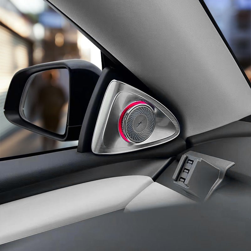 Model 3/Y 4D Rotating Horn LED Front Door Speaker for Tesla - T-Launch