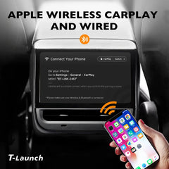Model 3/Y 7" Rear Entertainment and Climate Control Touch Screen Display H7 - T-Launch