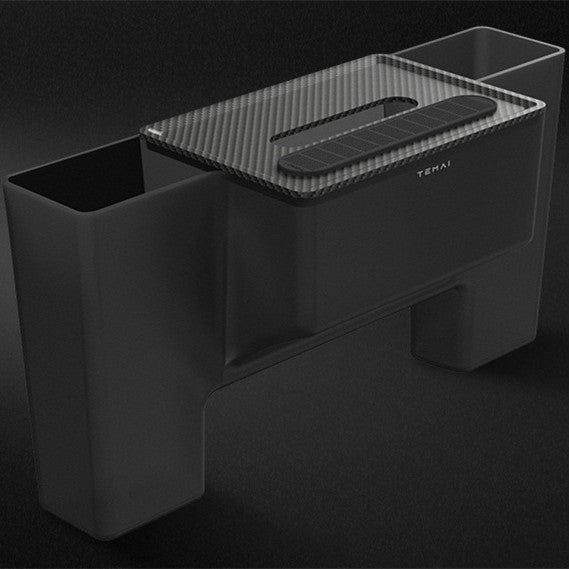 Model 3/Y Center Control Tissue Storage Box with Phone Holder for Tesla( 2017-2023) - T-Launch